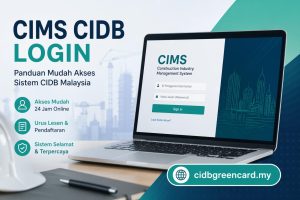 CIMS CIDB Login