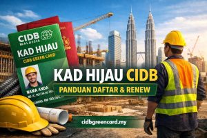 panduan daftar dan renew kad hijau cidb